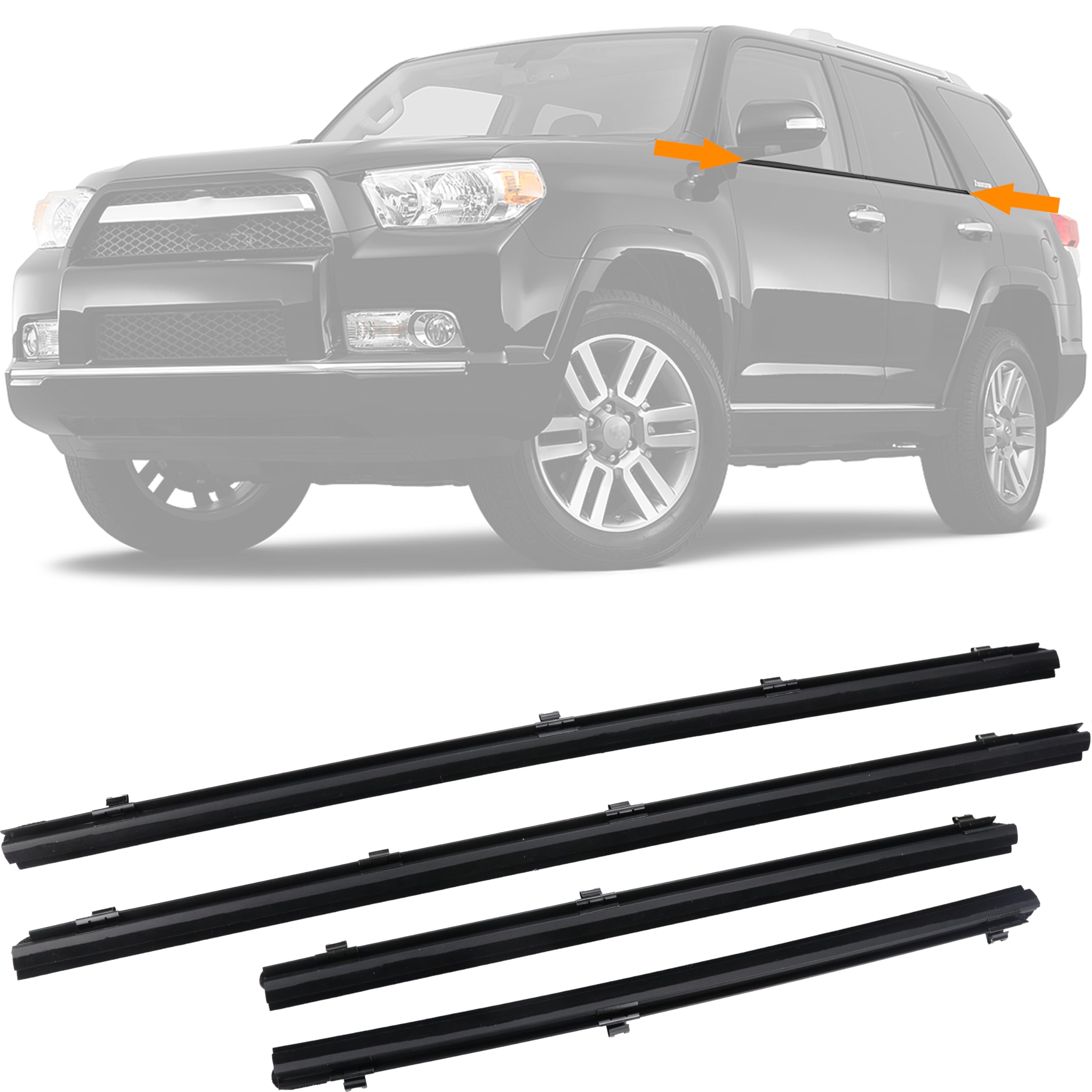 Joint de fenêtre 68171-60090 pour Toyota 4Runner Lexus GX460 2010-2024