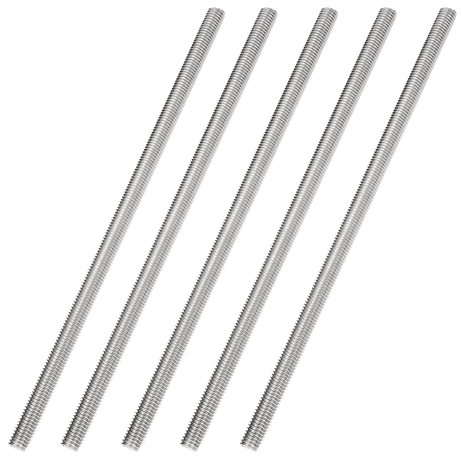 M10 Threaded Rod Studs 5-Pack M10x250mm Stainless Steel Threaded Rods ...