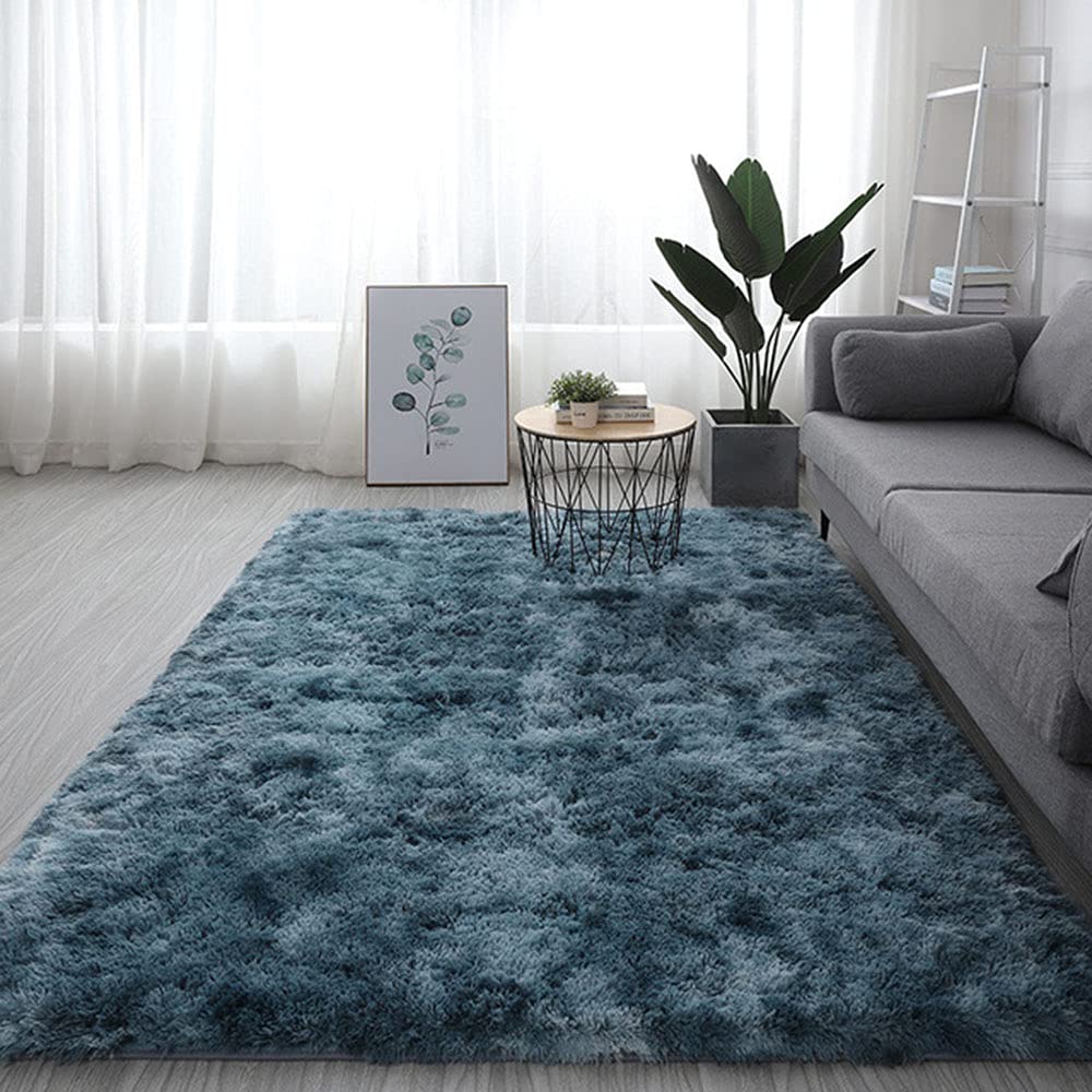 Moquette en peluche arc-en-ciel tapis de salon et chambre moderne