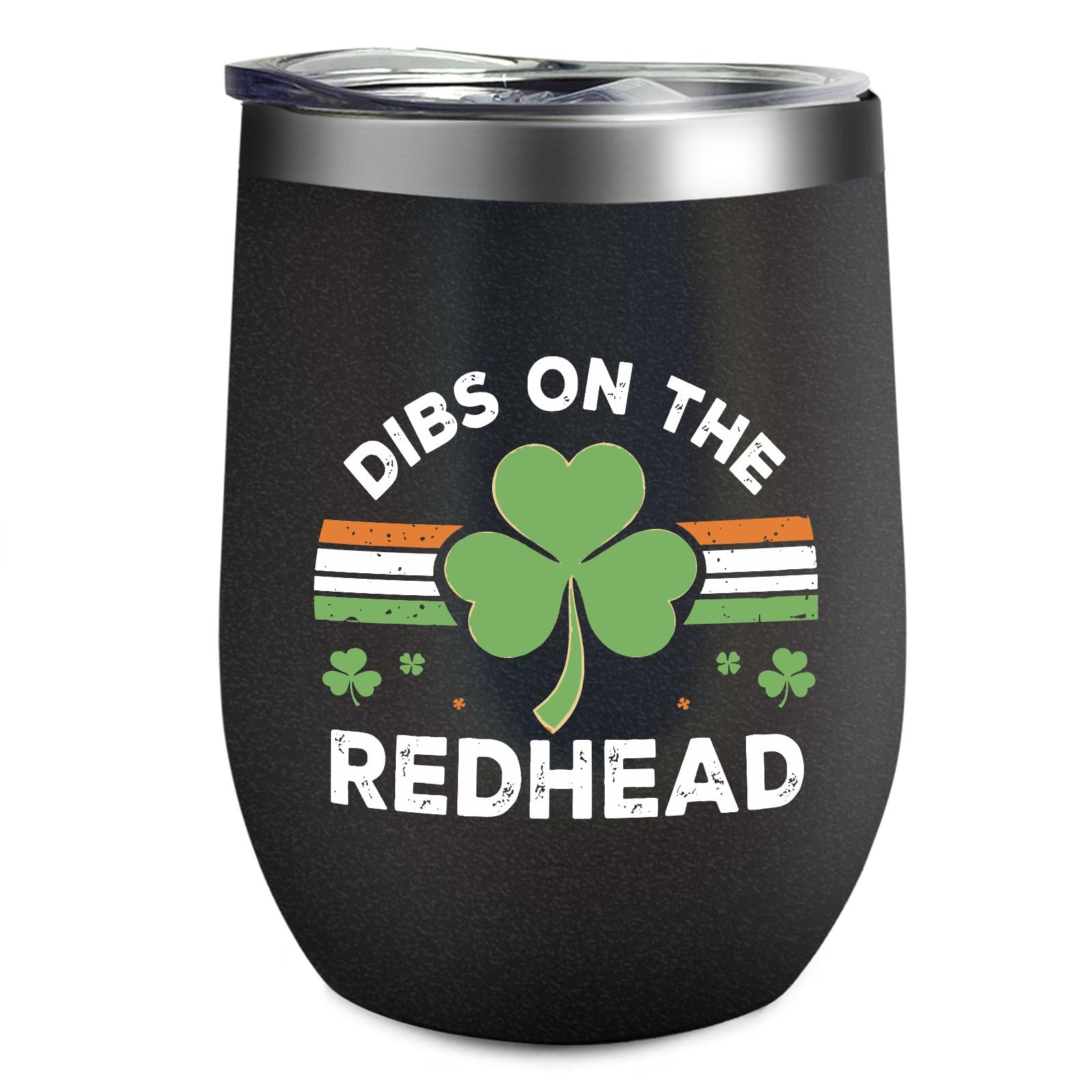 Dibss On The Redheadss Saint Patricks Funny St. Paddy'ss Redheadss 12oz water bottle Cup with Straw Funny Mug Gifts Grandma