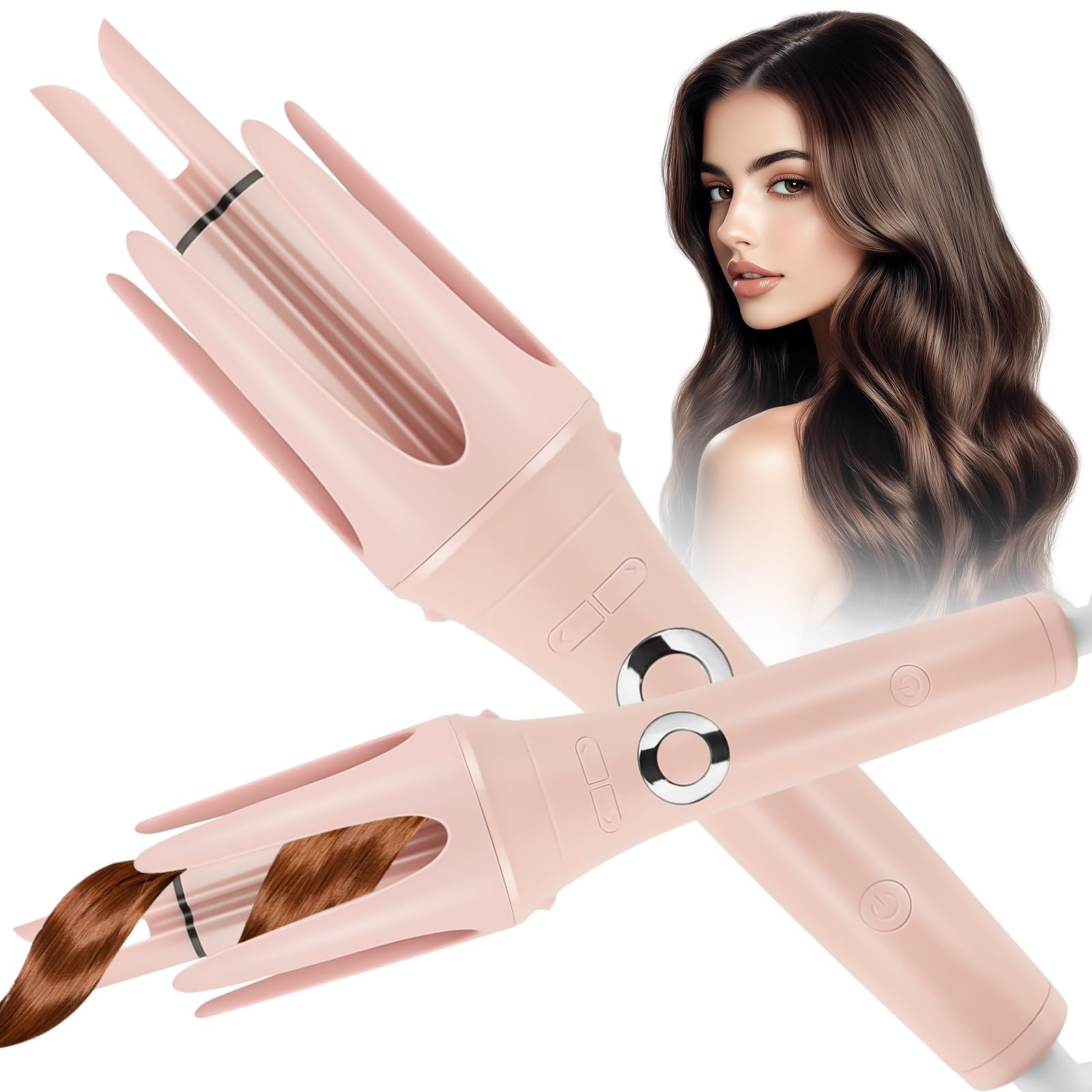 JAMIEWIN Rotating Curling Iron