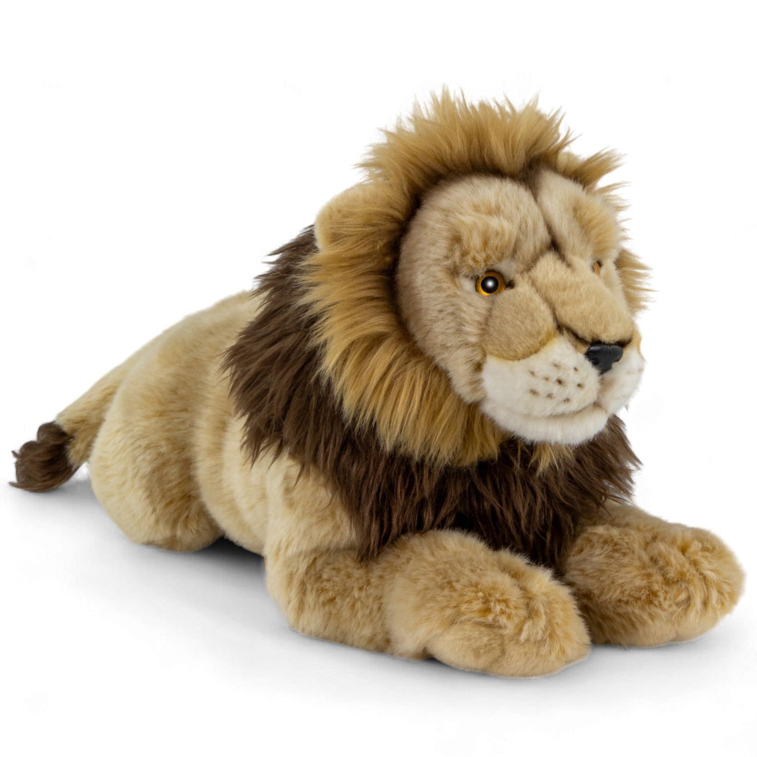 Carl Dick león Tumbado 43 cm, Peluche, Juguete Blando, Animal de Peluche 3754
