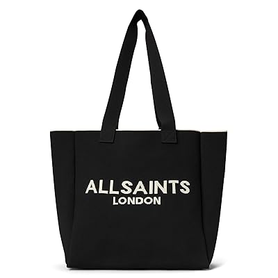 AllSaints Izzy East/West Tote Tote Handbags Black 1, Polyester