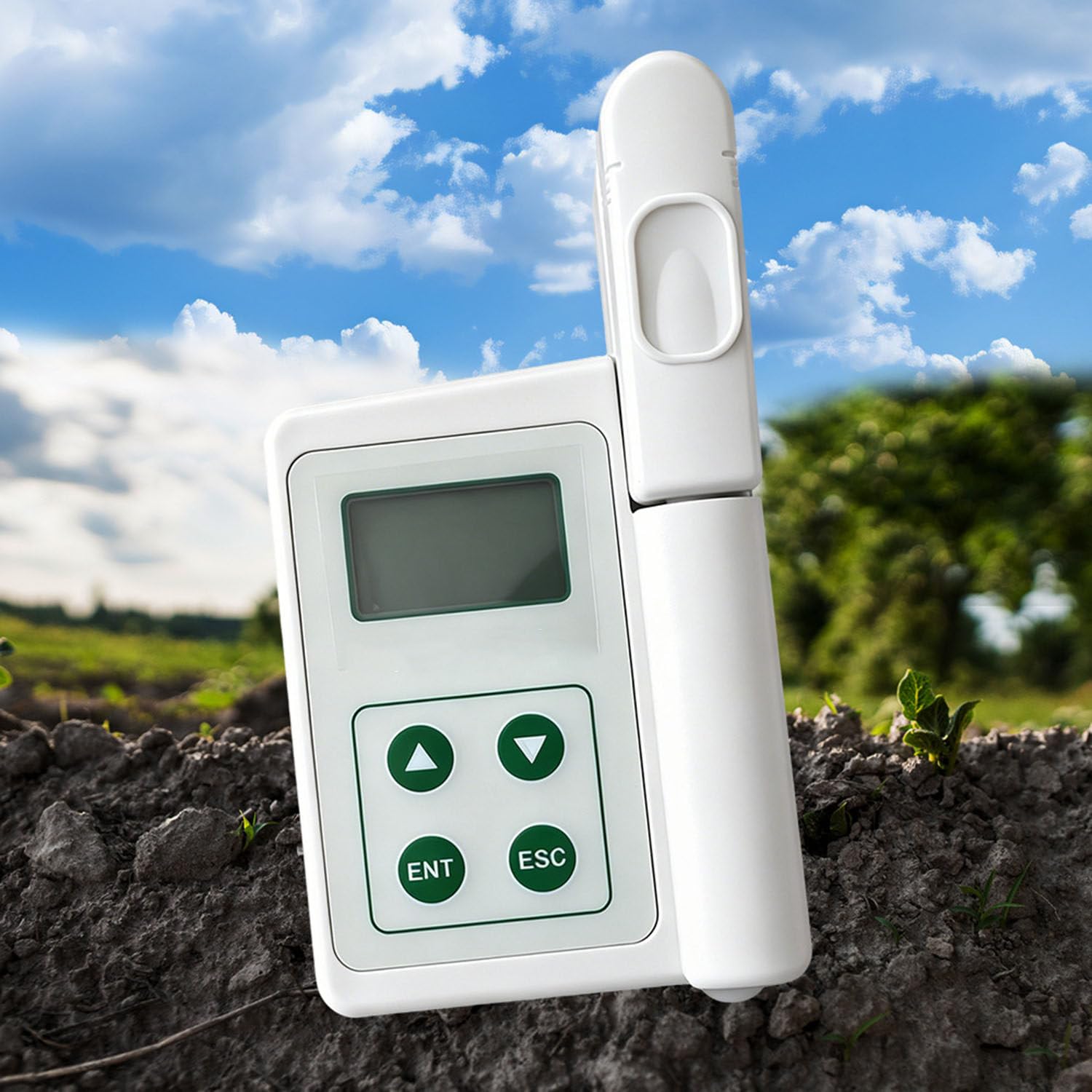 XueFulxion Plant Tester Chlorophyll Nitrogen Temp Moisture Rechargeable