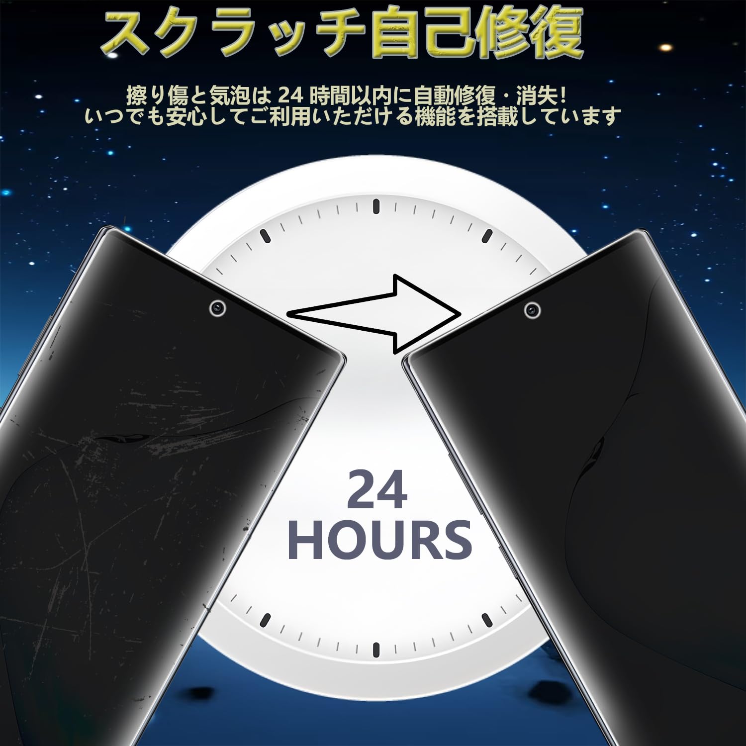 Amazon.co.jp: 対応 Galaxy Z Flip 6 用 覗き見防止フィルム SC-54E