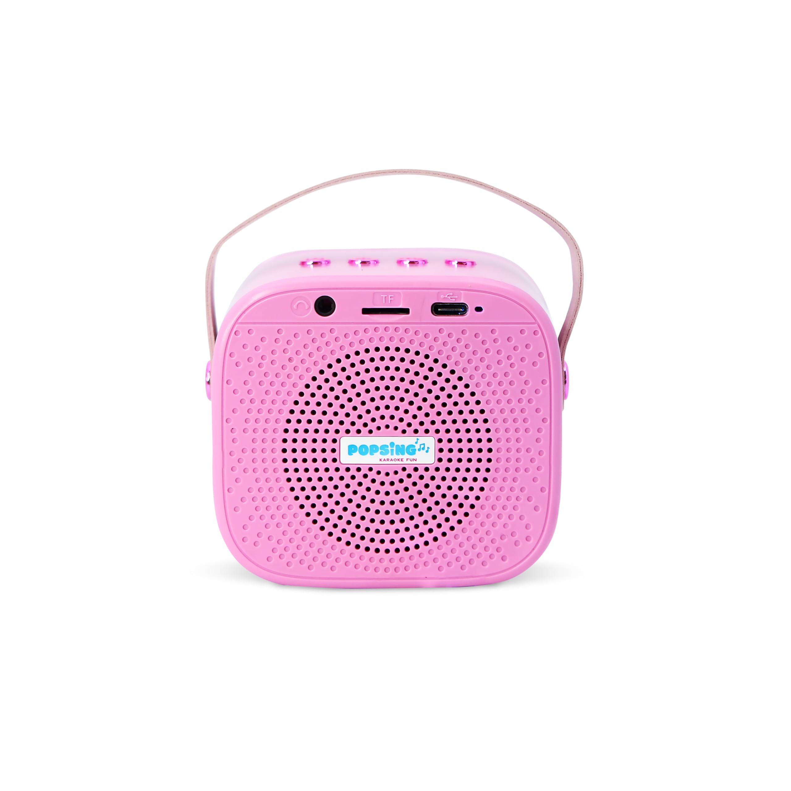 Peppa Pig Popsing LED Light up bezprzewodowy głośnik do karaoke z mikrofonem