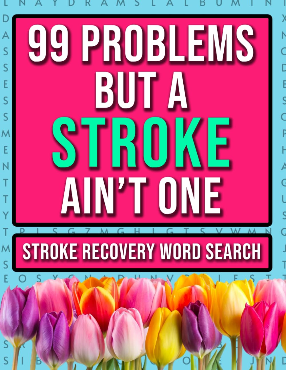 Stroke Recovery Word Search: Funny Brain Injury Aphasia Activities For Women & Men