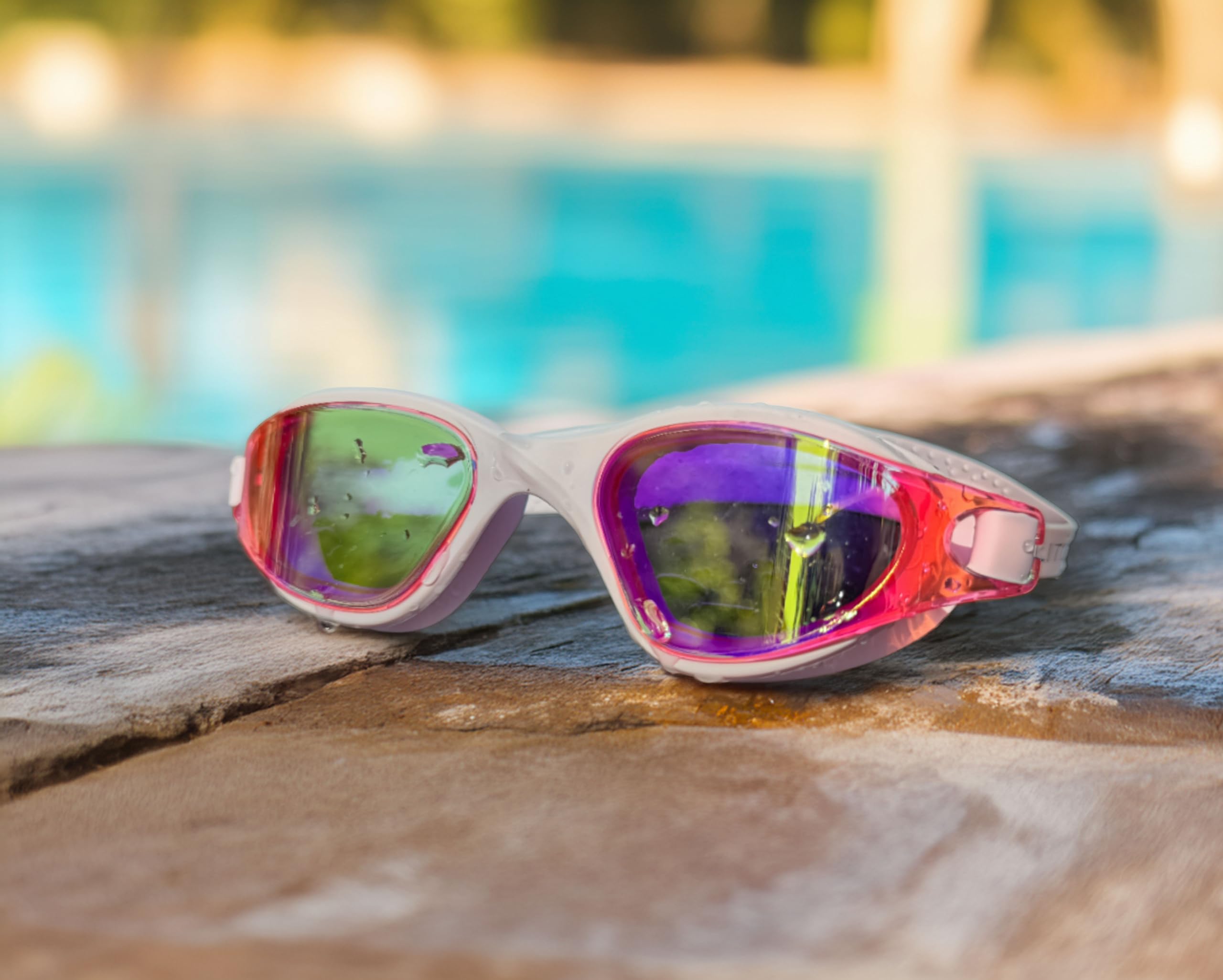 Soliton Drift Schwimmbrille mit bequemer Passform, auslaufsichere Versiegelung, UV-Schutz