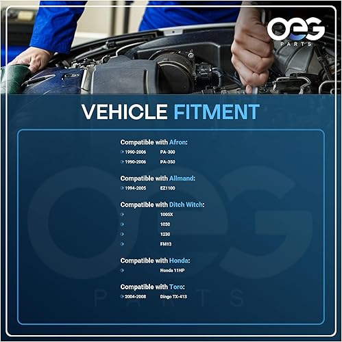 Miniatura 4 de OEG Parts - Arrancador compatible con Honda Toro GX340 GX390 Dingo 11-13HP 1280002750, 31210ZB80130, 31210ZE3013, 31210ZE30130, 31210-ZE3-023,