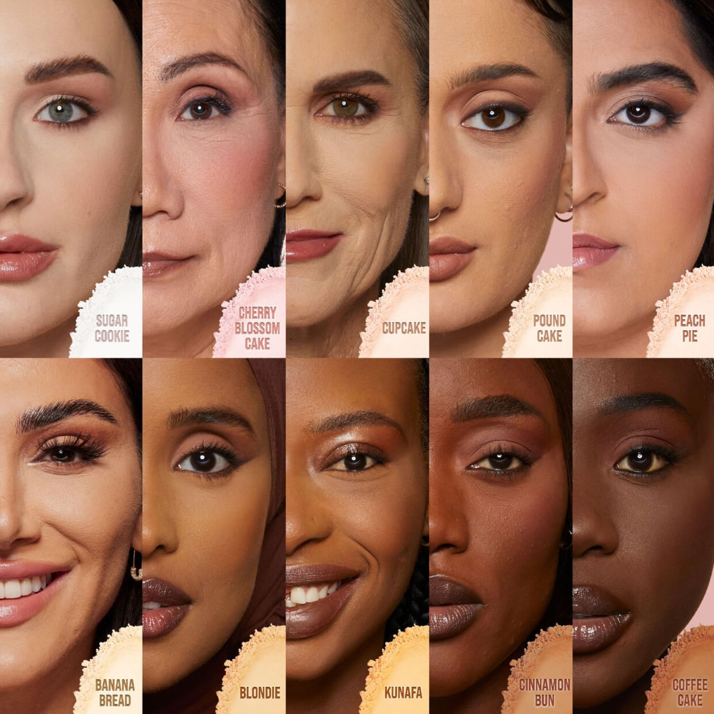 HUDA Beauty Mini Easy Bake Cipria in Polvere Libera per Cottura e Fissaggio Banana Bread