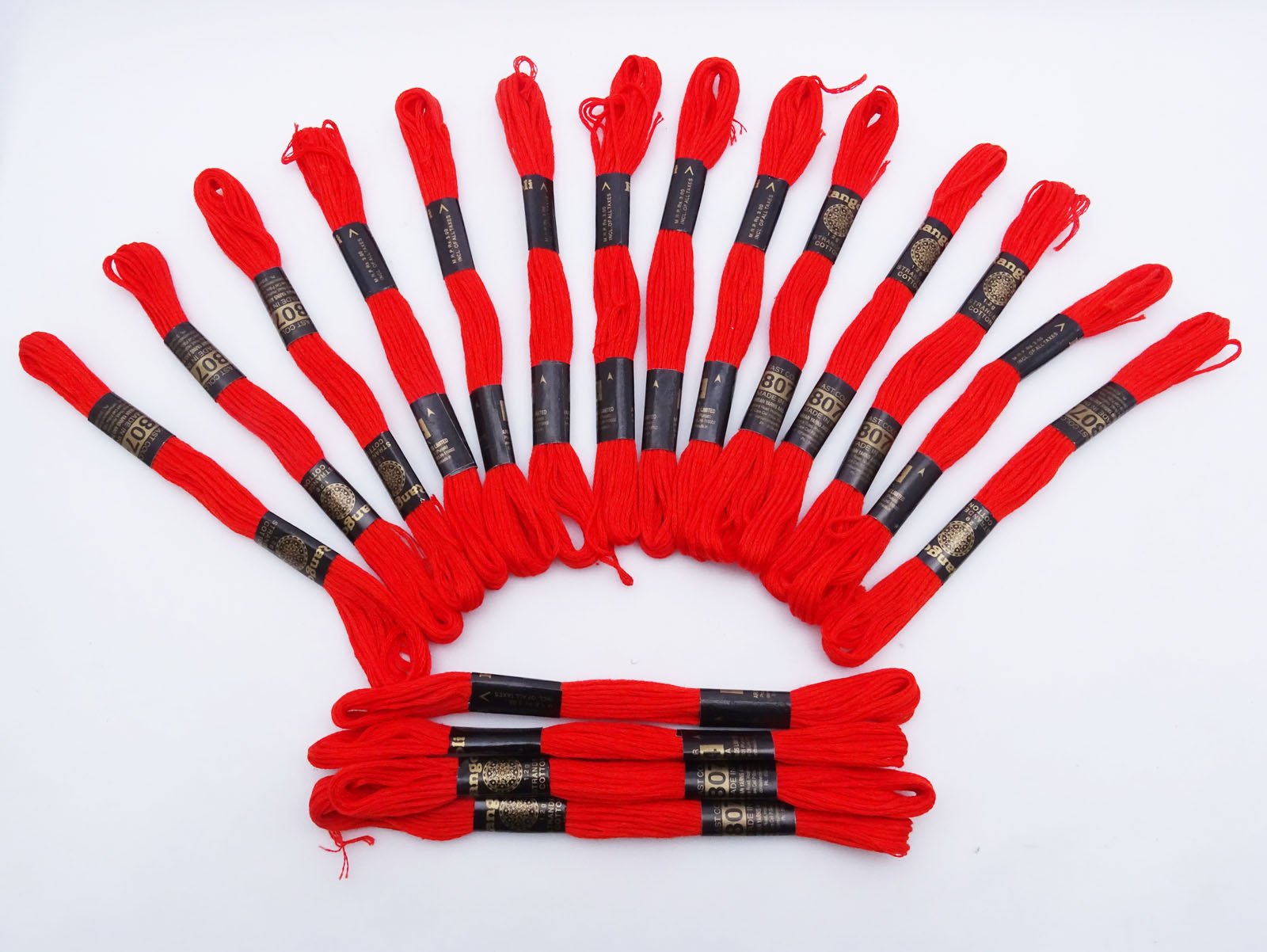 Hilos De Bordar 50 Madejas Con 25 Herramientas De Bordado Hilo De Colores Hilos De Punto Cruz