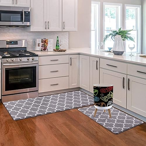 Miniatura 5 de CAKOJV188 Bote de basura redondo con tapa de presión sin costuras abstracto con siluetas coloridas juego de joystick para niños cubo de basura