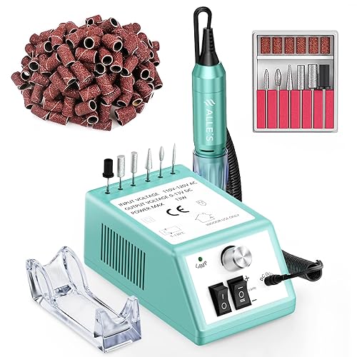 Efile - Taladro de uñas profesional de 20000 rpm, kit de lima de uñas eléctrica para uñas de dedos, uñas de gel acrílico, herramientas de taladro de