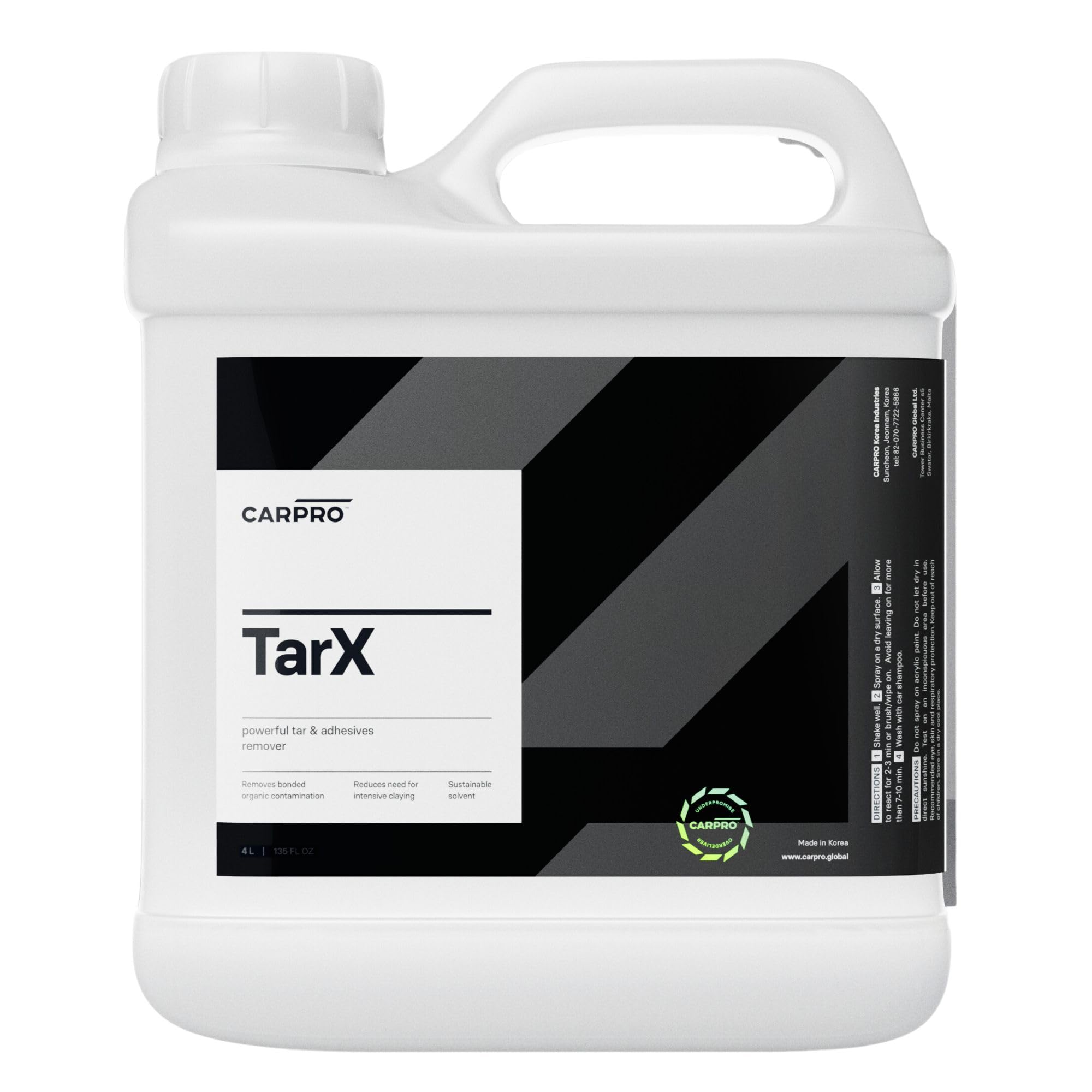CarPro TarX Teer- und Klebstoffentferner 4,0 Liter