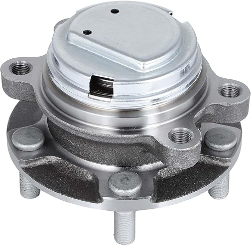 Miniatura 5 de cciyu Conjunto de cojinete de cubo de rueda, 1 pieza delantera izquierda derecha 5 lengüetas tiene ABS con sensor de anillo de tono BR930890 para