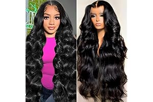 30 Inch 13x6 250% Density Body Wave HD Lace Front Wigs Human...