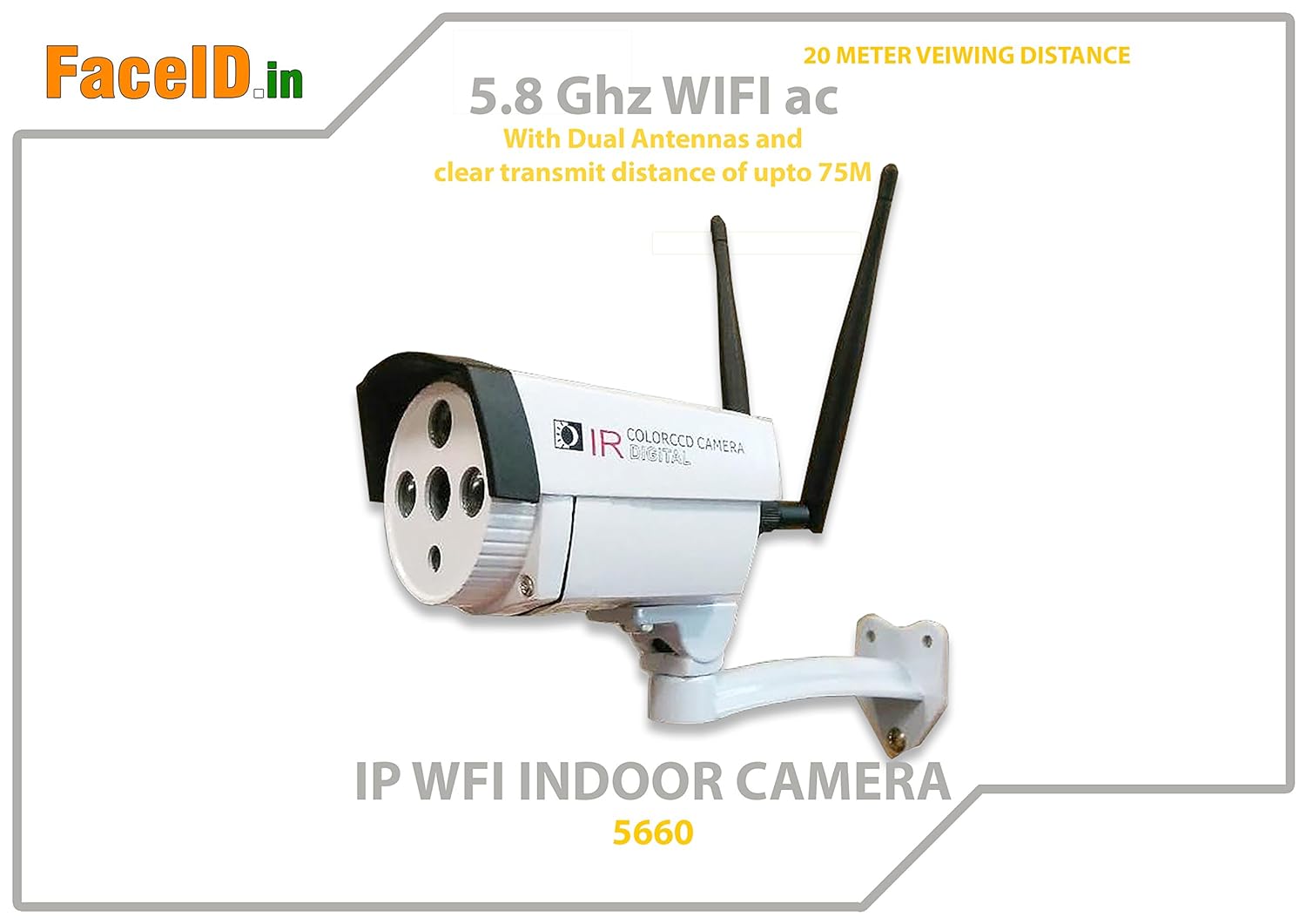 Buy WiFi IP Camera Online at Low Price in India FaceID Camera