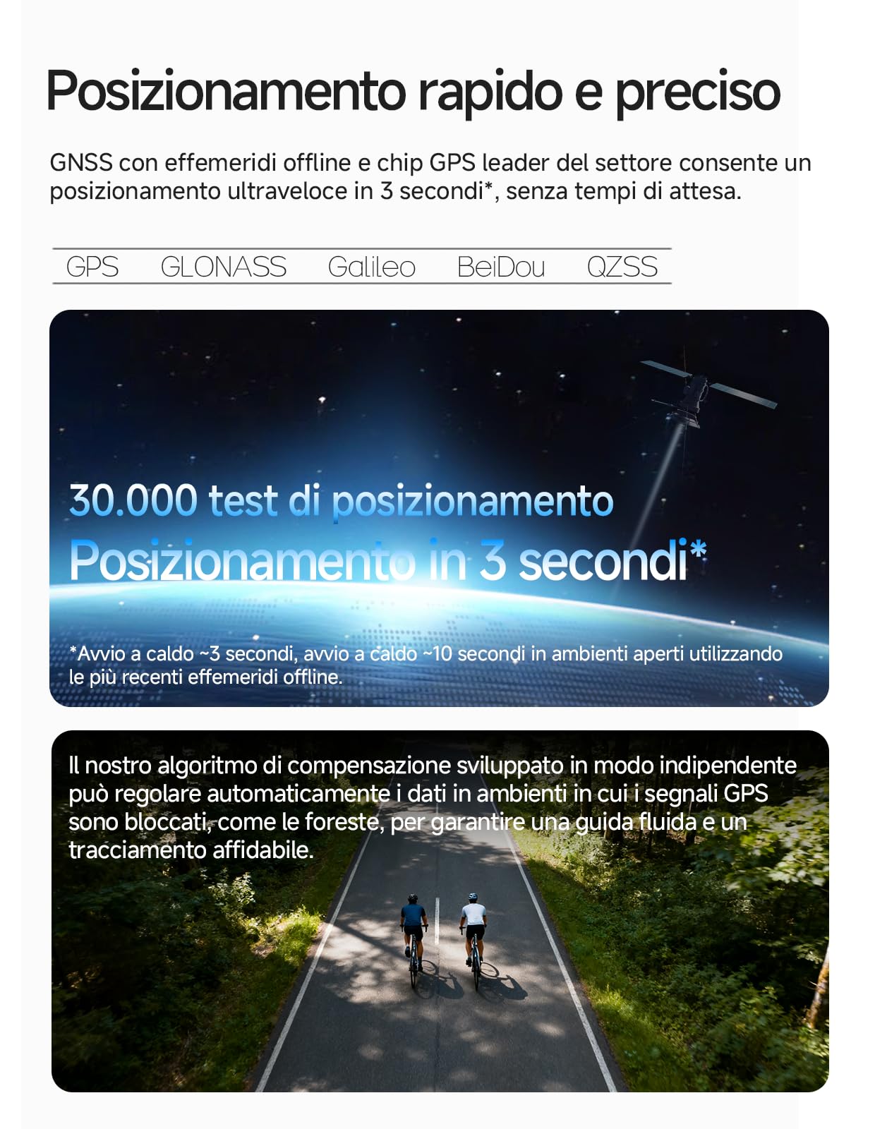 iGPSPORT BSC100MAX Ciclocomputer GPS, 40h Batteria, Impermeabile IPX7, Dati Personalizzabili