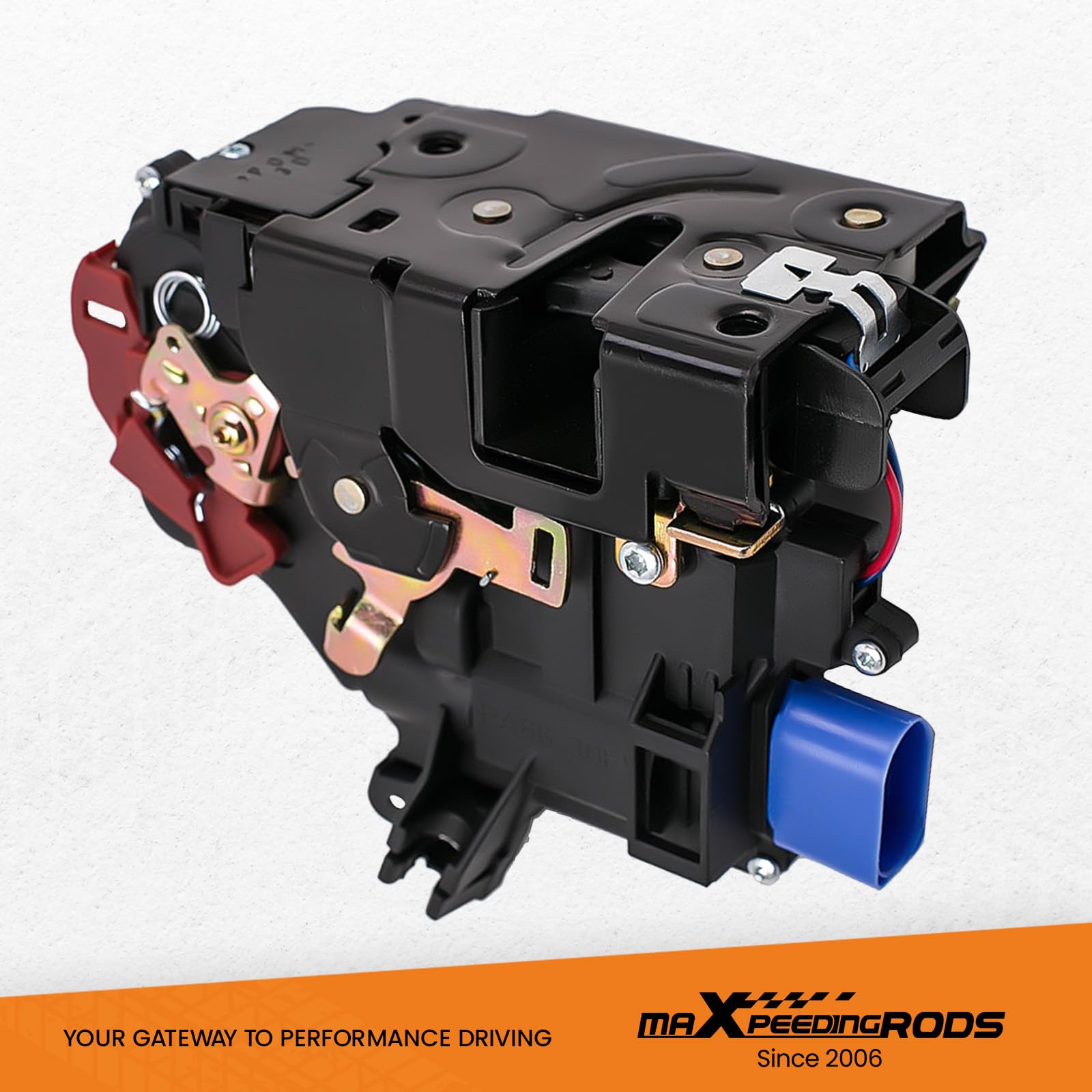 maXpeedingrods Türschloss Vorne Rechts mit Zentralverriegelung für Seat Altea Toledo III für Skoda Octavia II für VW Caddy III Golf Jetta III Phaeton Touareg Touran Hochwertig 3D1837016 3D1837015A
