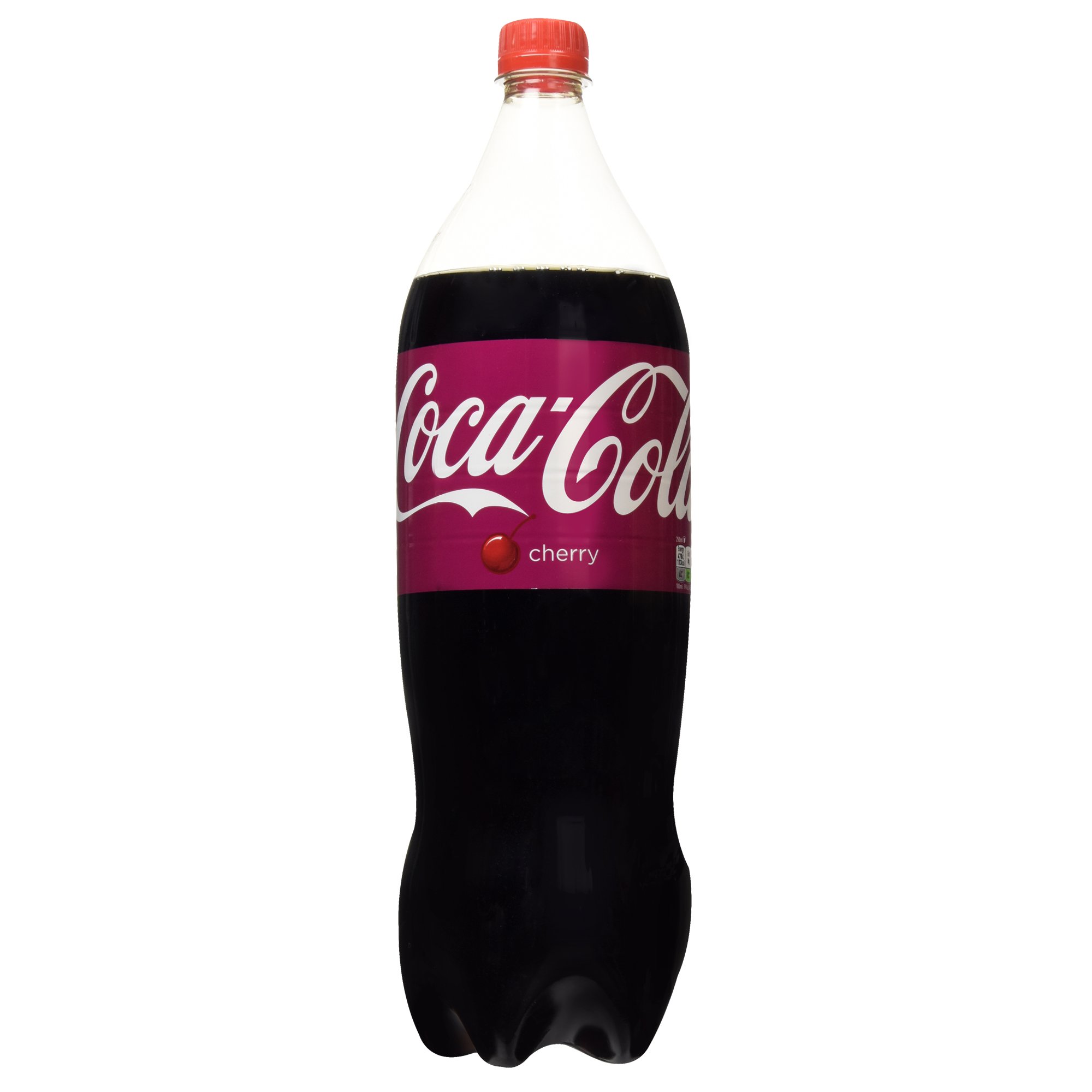 Coca Cola Cherry Soft Drink Bottle, 1.75L