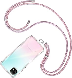 COCASES Telefonsnodd, universalstöldsäker anti-förlust elastisk rem handledsrem med lapp kompatibel med iPhone, Galaxy, Hu...