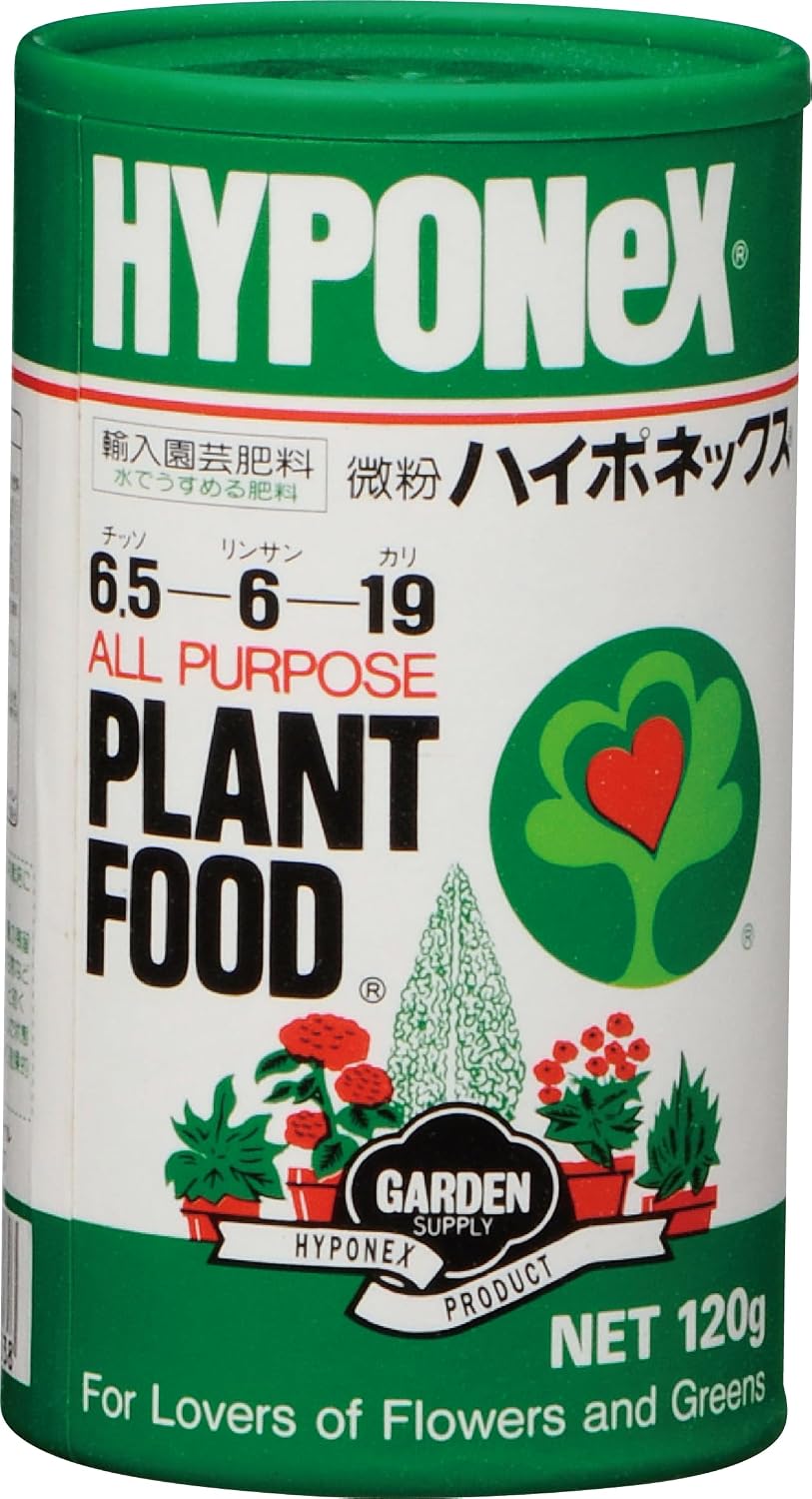 Hyponex Japan Fertilizer Micro-Powder Hyponex, 4.23 oz 120 g
