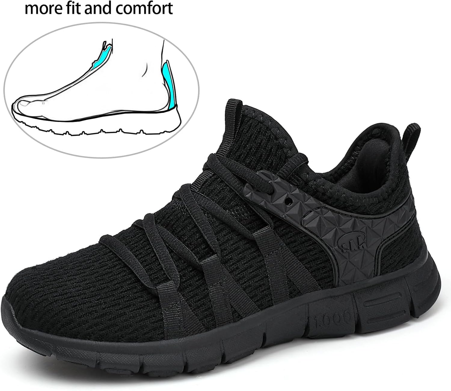 INZCOU Running Shoes Lightweight Tennis Non Slip Gym Workout Shoes... - Picture 40 of 190