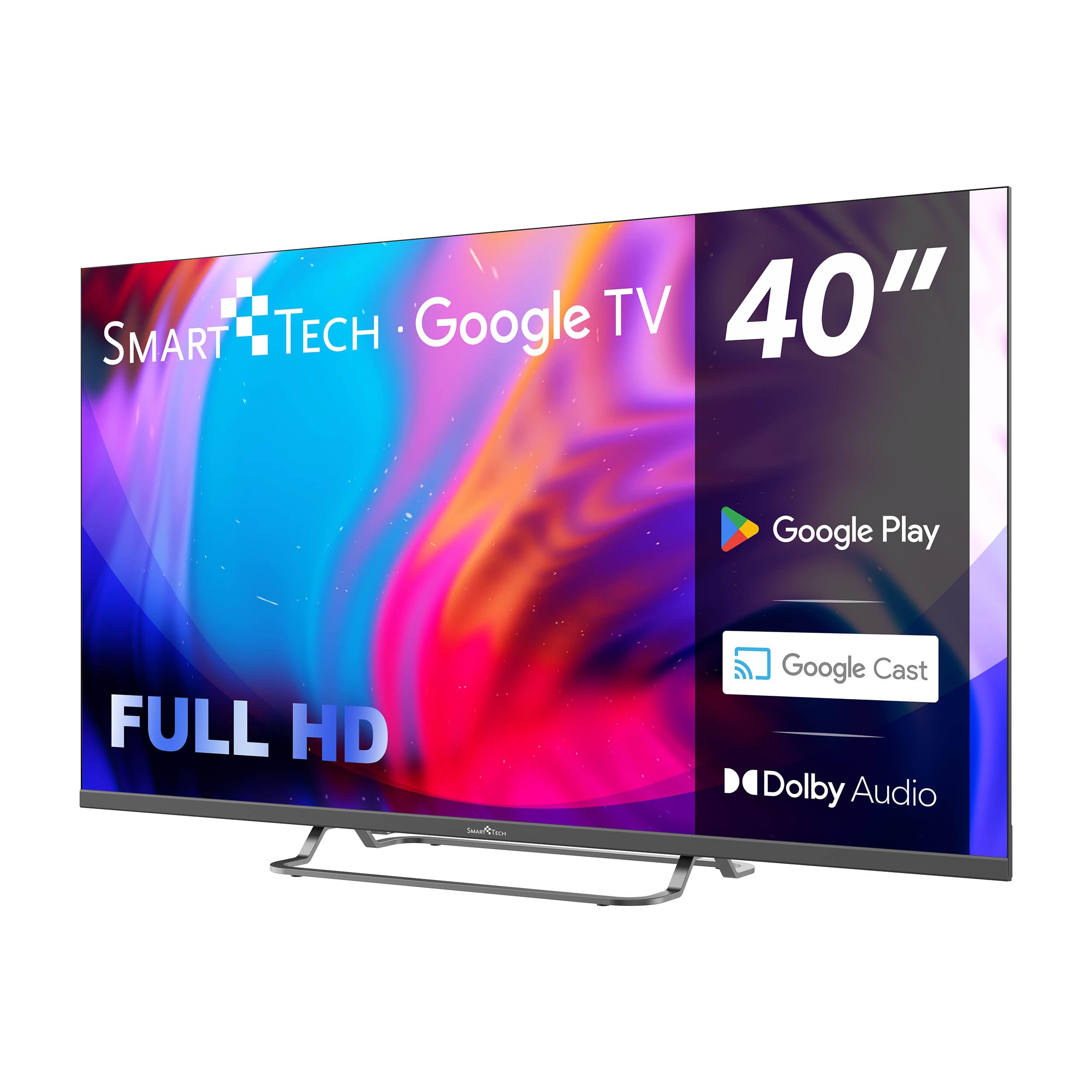 Smart Tech 40fg01v Google 40´´ Full Hd Led Tv Europe PAL