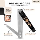 ANKITA Stainless Steel Small Nail Clipper (NC5), Multicolor gallery image