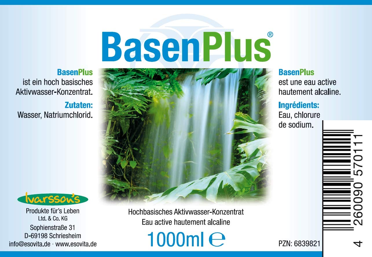 Basenwasser Aktivwasser 3 L