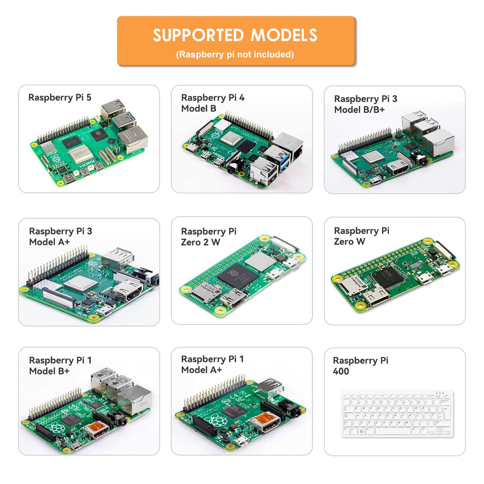 Kit de démarrage ultime pour Raspberry Pi 5 4 B 3 B+ 400 Zero 2 W, Python C C ++ Java Scratch Processing Code, 297 articles, 124 projets, cours de tutoriel en ligne pour débutants (Raspberry Pi non