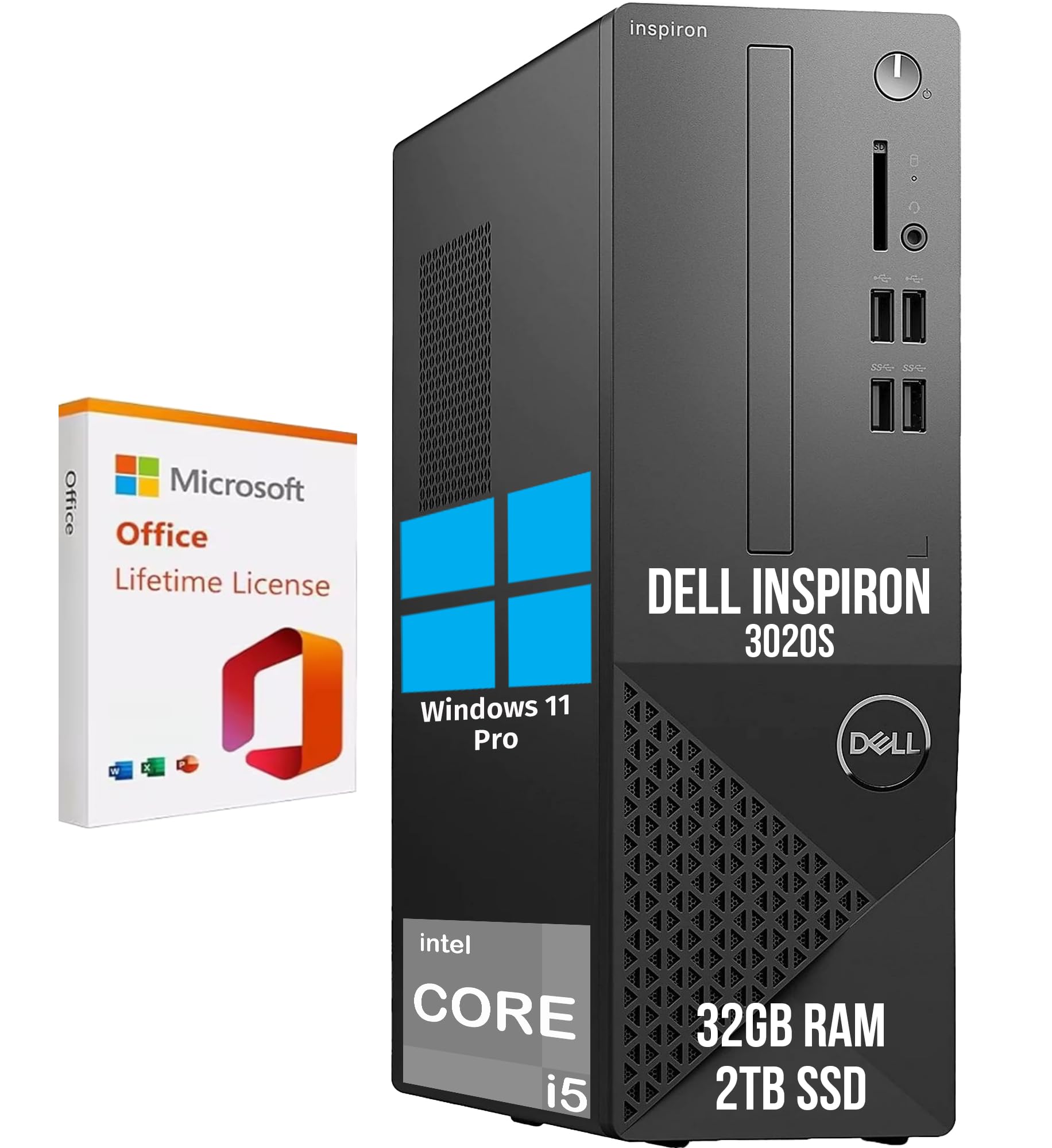 Amazon.com: Dell Inspiron Small Form Desktop Computer for Business