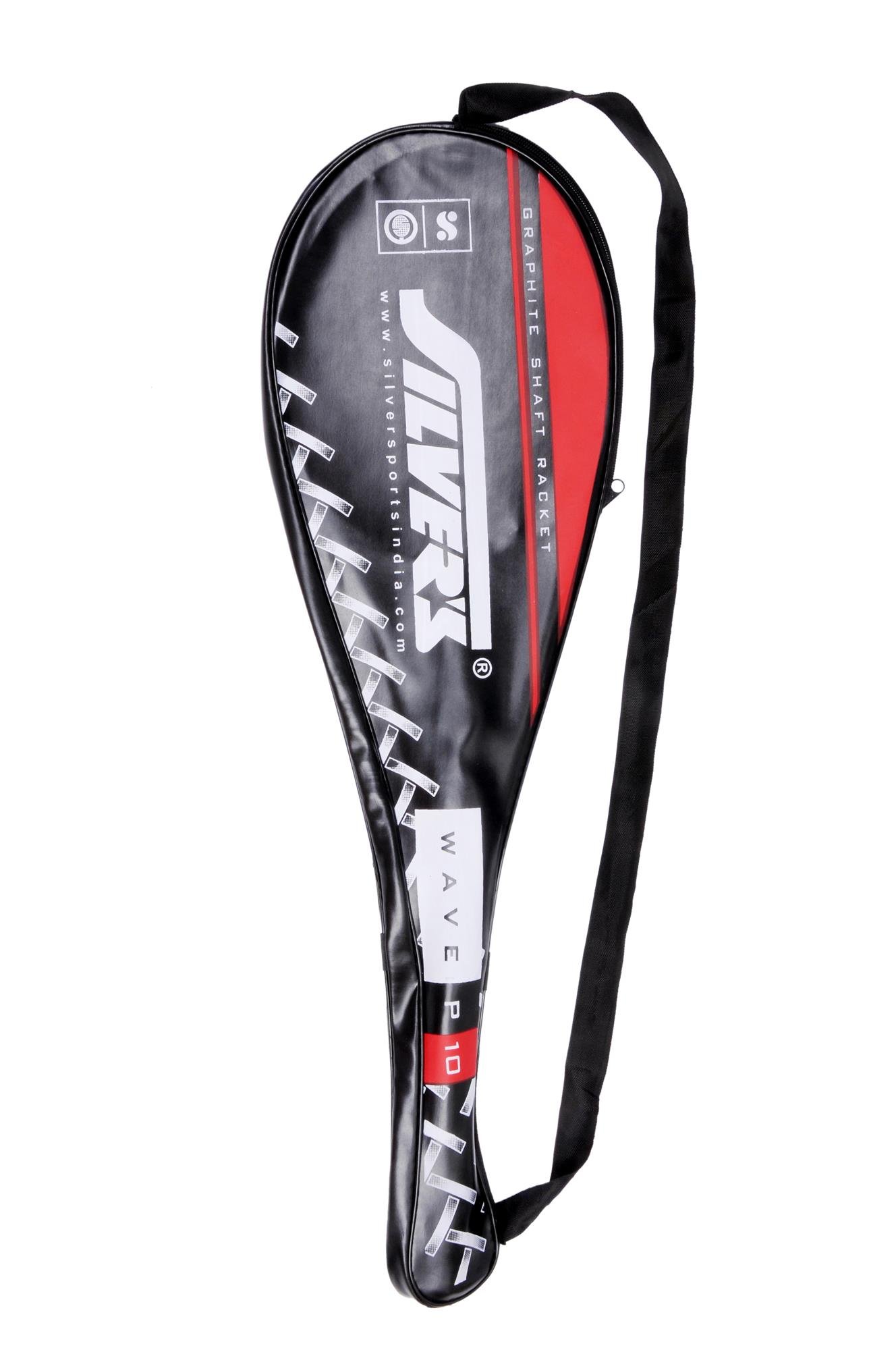 Buy Silver's Wave Unipiece Gutted Shaft Badminton Racquet Online