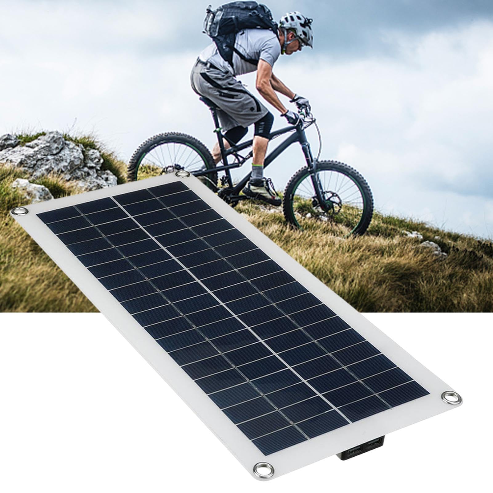 Kit pannello solare con regolatore di carica - mantenitore carica batteria