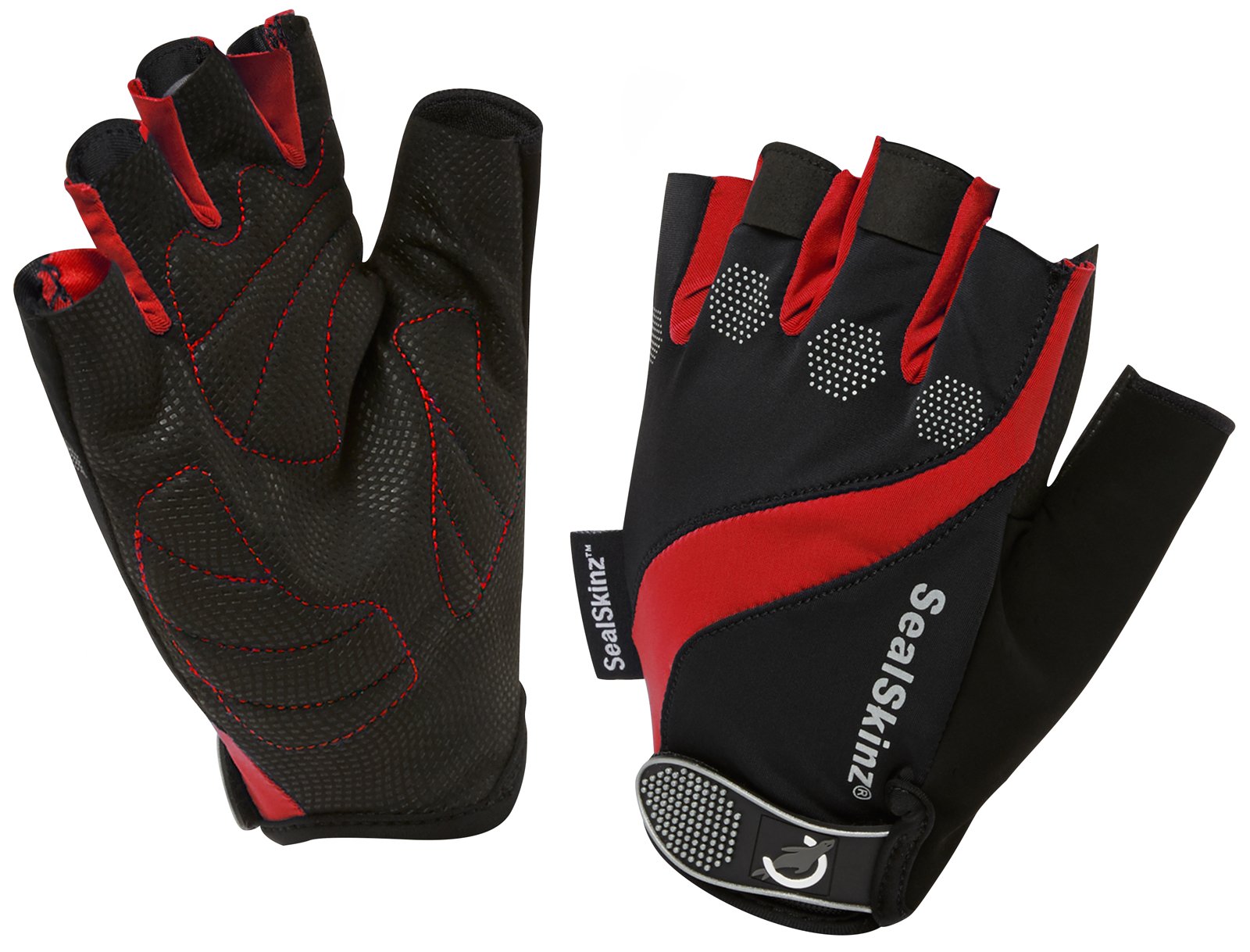 SEALSKINZ Uomo Guanti Senza Dita Summer Cycle