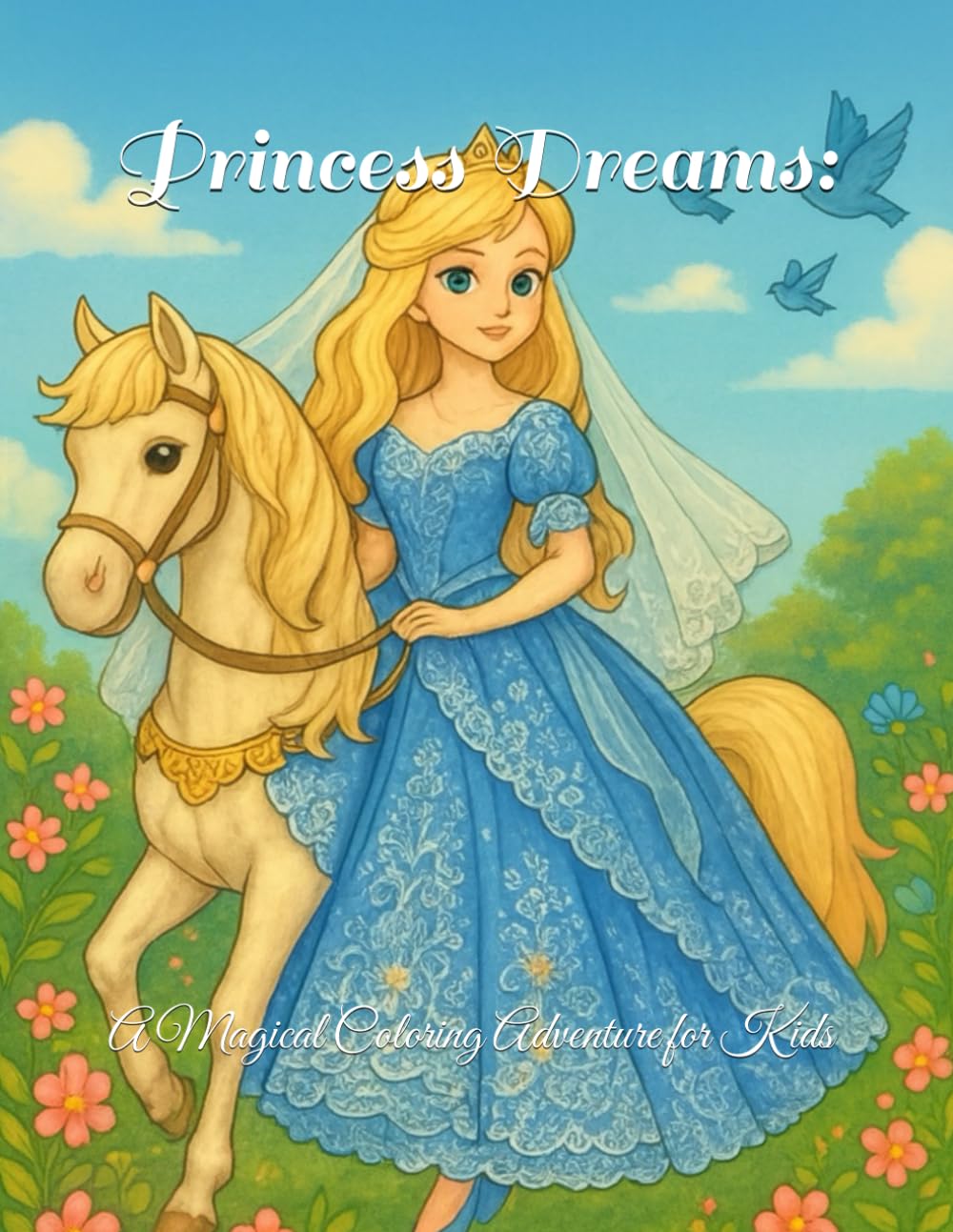Princess Dreams: A Magical Coloring Adventure for Kids