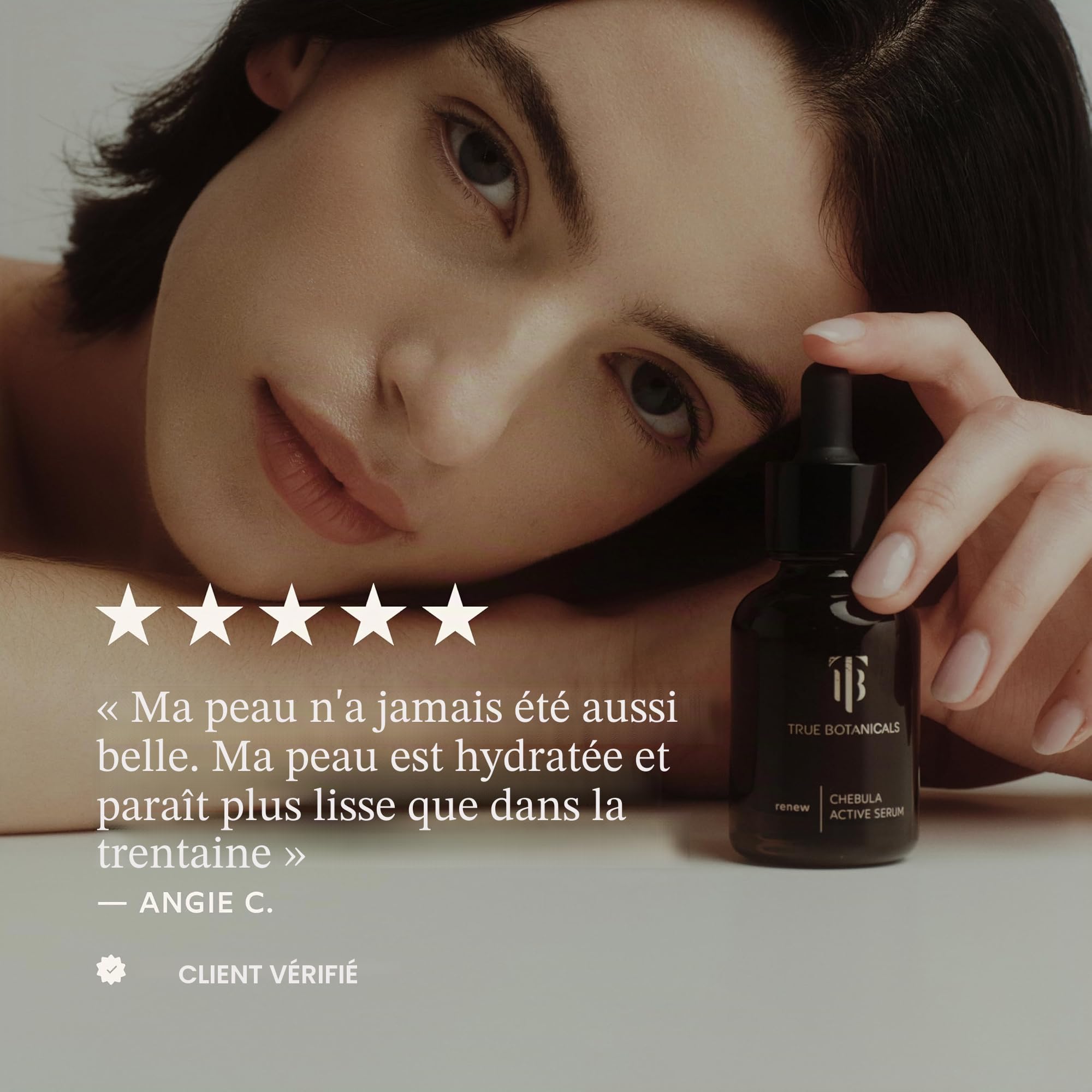 True Botanicals - Sérum naturel Chebula Active | Soin de la peau propre, non toxique et naturel (30 ml)