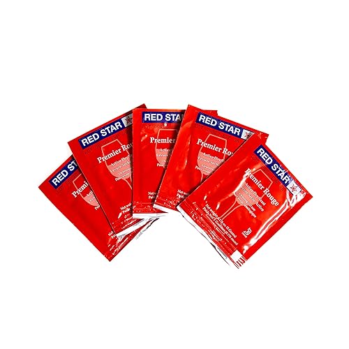Craft A Brew - Levadura de vino Red Star Premier Rouge - Levadura de vino seco - Para vinos tintos aromáticos con cuerpo completo - Ingredientes