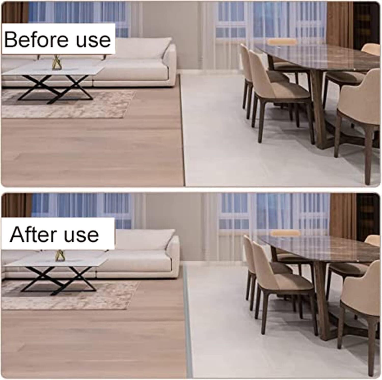 PVC Floor Transition Strip,Carpet Threshold Transition Strip for Joining Floor Gaps and Uneven Doorway,Self Adhesive Design(B,2m)