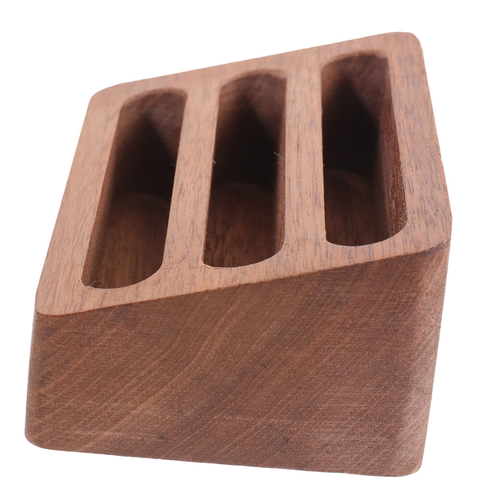 SHINEOFI 3piezas Soporte De Tarjetas De Visita De Madera Elegante y Organizador De Tarjetas De Diseño Práctico Para Escritorio Para Presentaciones Empresariales