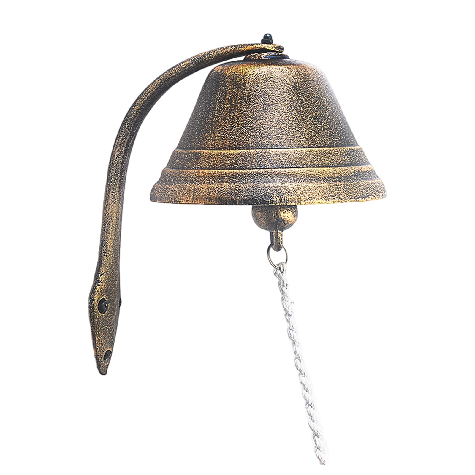 Cloches en fer pour porte d'entrée robuste pour remplacer carillon