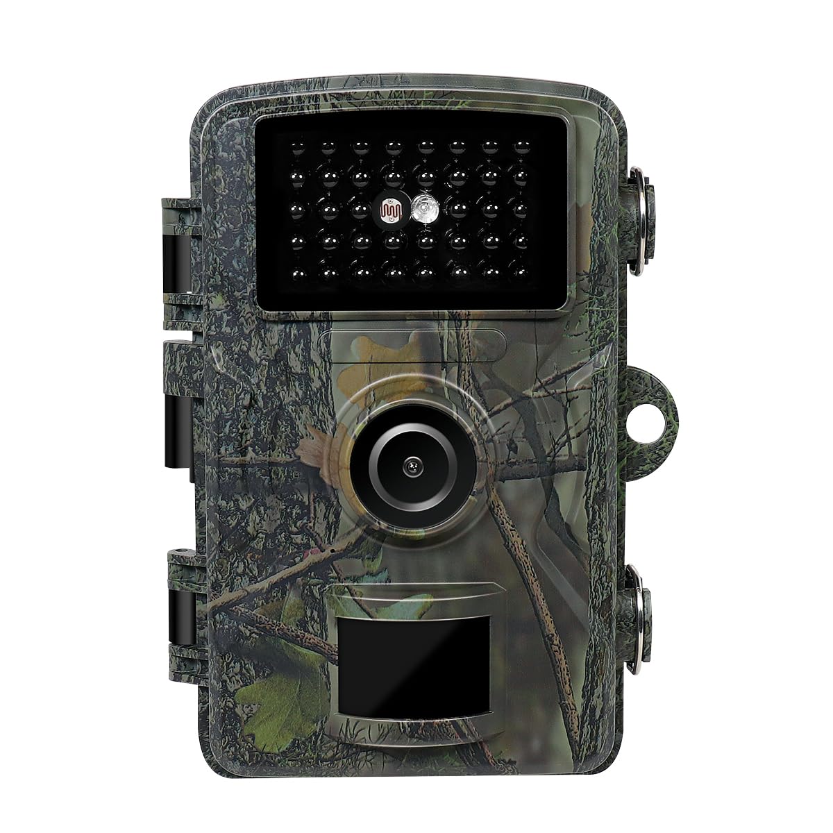 Caméra de Chasse avec Vision Nocturne, déclencheur de Chaleur et de Mouvement, résolution Full HD 1080p (1920 x 1080 (16:9)@30 fps), Protection IP66, Champ de détection Infrarouge Grand Angle de 90°
