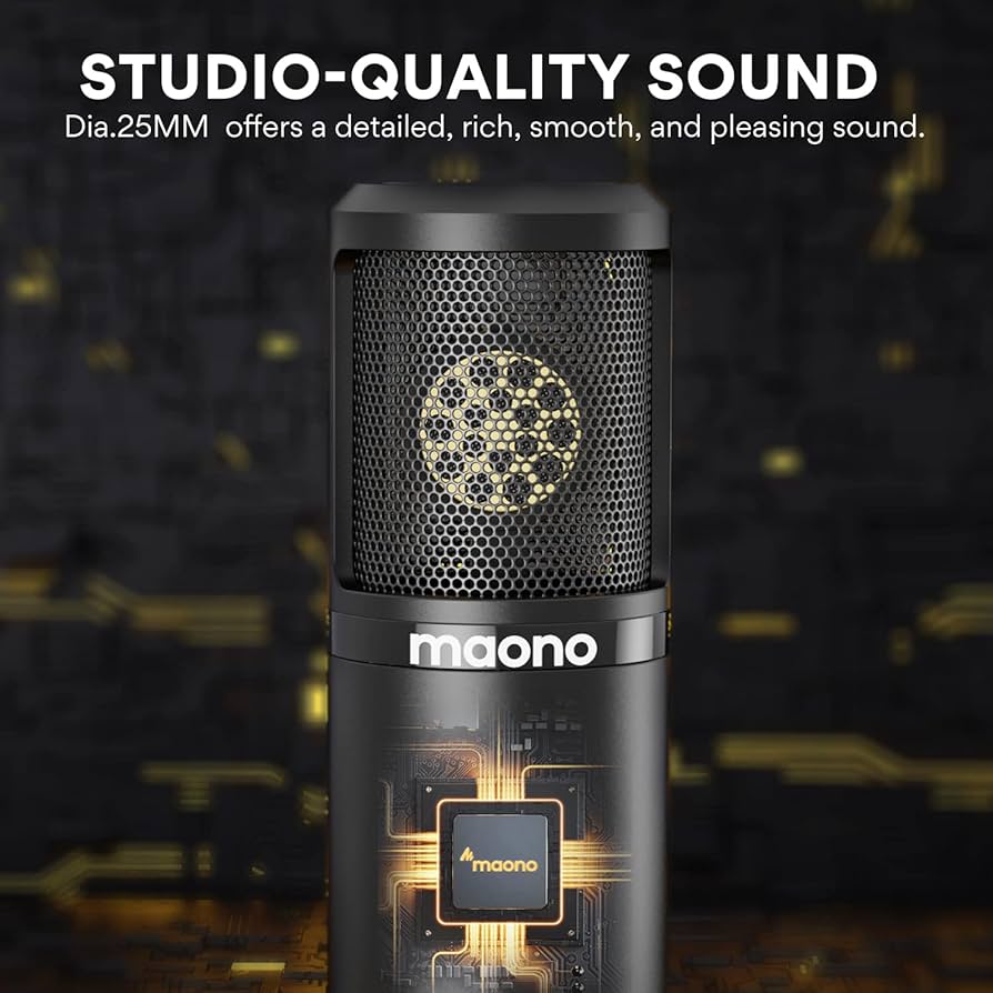 maono AU-AM100＆AU-PM320T★ PM320 Studio Condenser XLR Microphone | MAONO