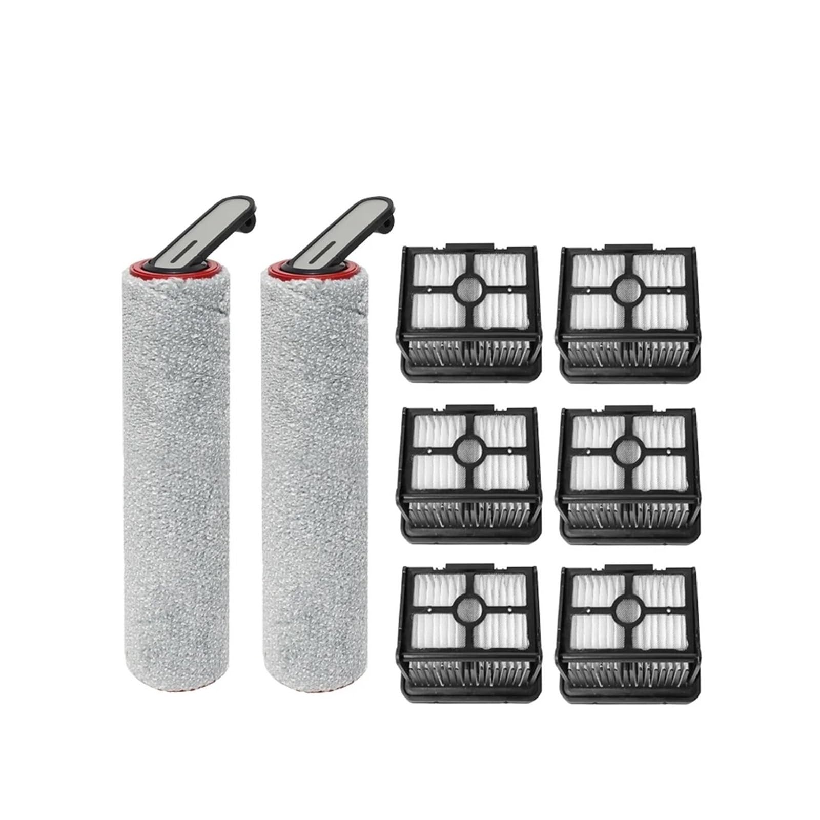 Staubsauger Rollbürste Bürstenrolle, Kompatibel For Dreame, H15 Pro / H12 Pro / H13 Filterzubehör(8pcs)