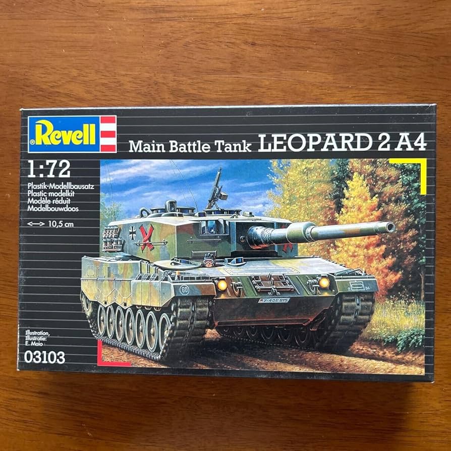 Amazon.co.jp: Revell レベル 1/72 ドイツ連邦軍 レオパルト 2A4