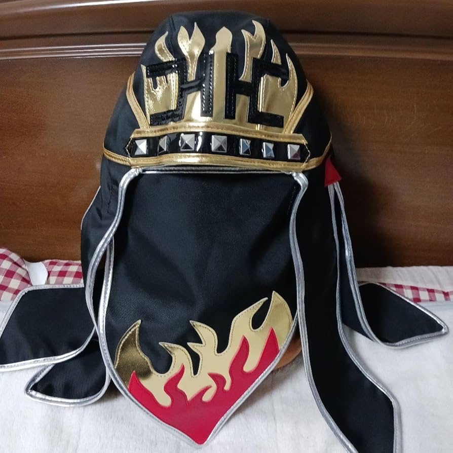 Amazon.co.jp: グレートムタマスク頭巾ブラックバージョン