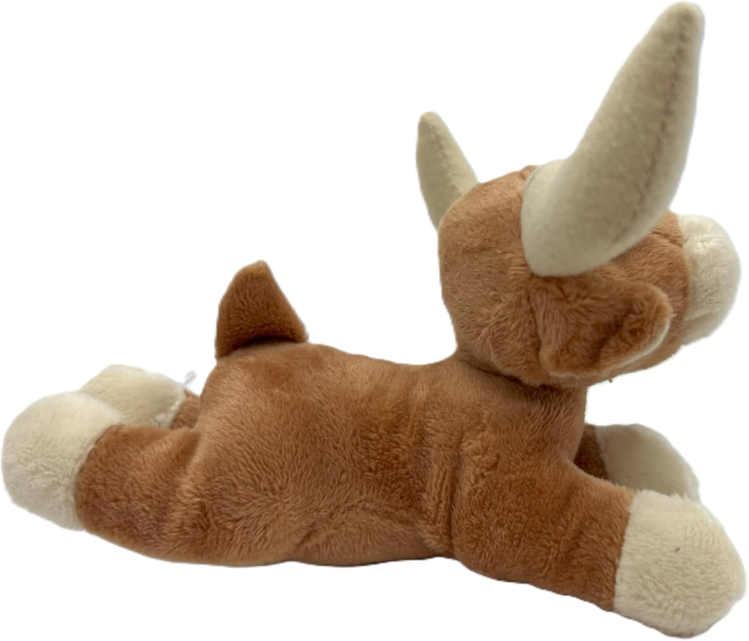 The Petting Zoo, Mermaid Doll with Longhorn Cow Stuffed Animal, Gifts for Girls Plush Mermaid Doll with Long Horn Plush Toy, 17 inch, Brunette