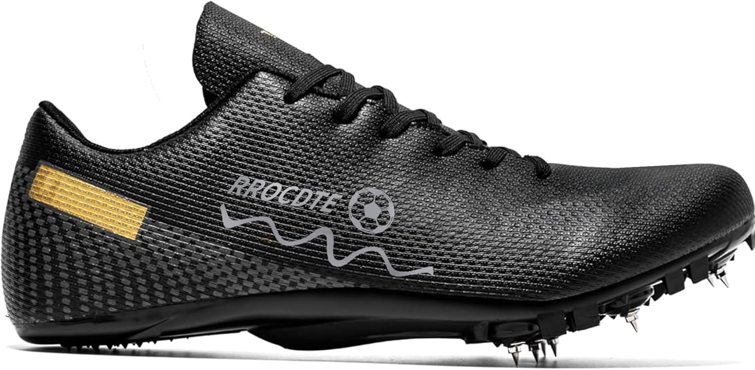 Men's Track Spikes Shoes Lightweight Professional Running Racing Jumping Sprint Shoe - Image 4