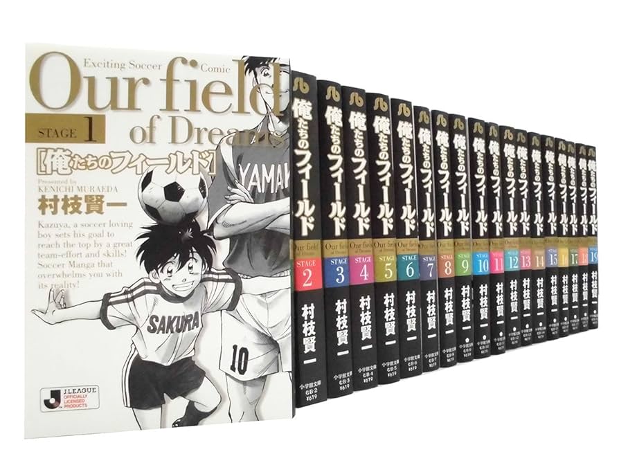 【送料無料＆全巻セット！】村枝賢一『俺たちのフィールド』全巻！！ 俺たちのフィールド 文庫版 コミック 全19巻完結セット (小学館