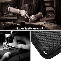 Vista 6 de Funda de nailon para teléfono celular para hombre, compatible con Samsung Galaxy S25 Ultra S25+ S24 FE Note 20 A16 A35 A55 / Apple iPhone 16 Pro Max